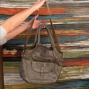 Levi hand bag optional cross body bag gray